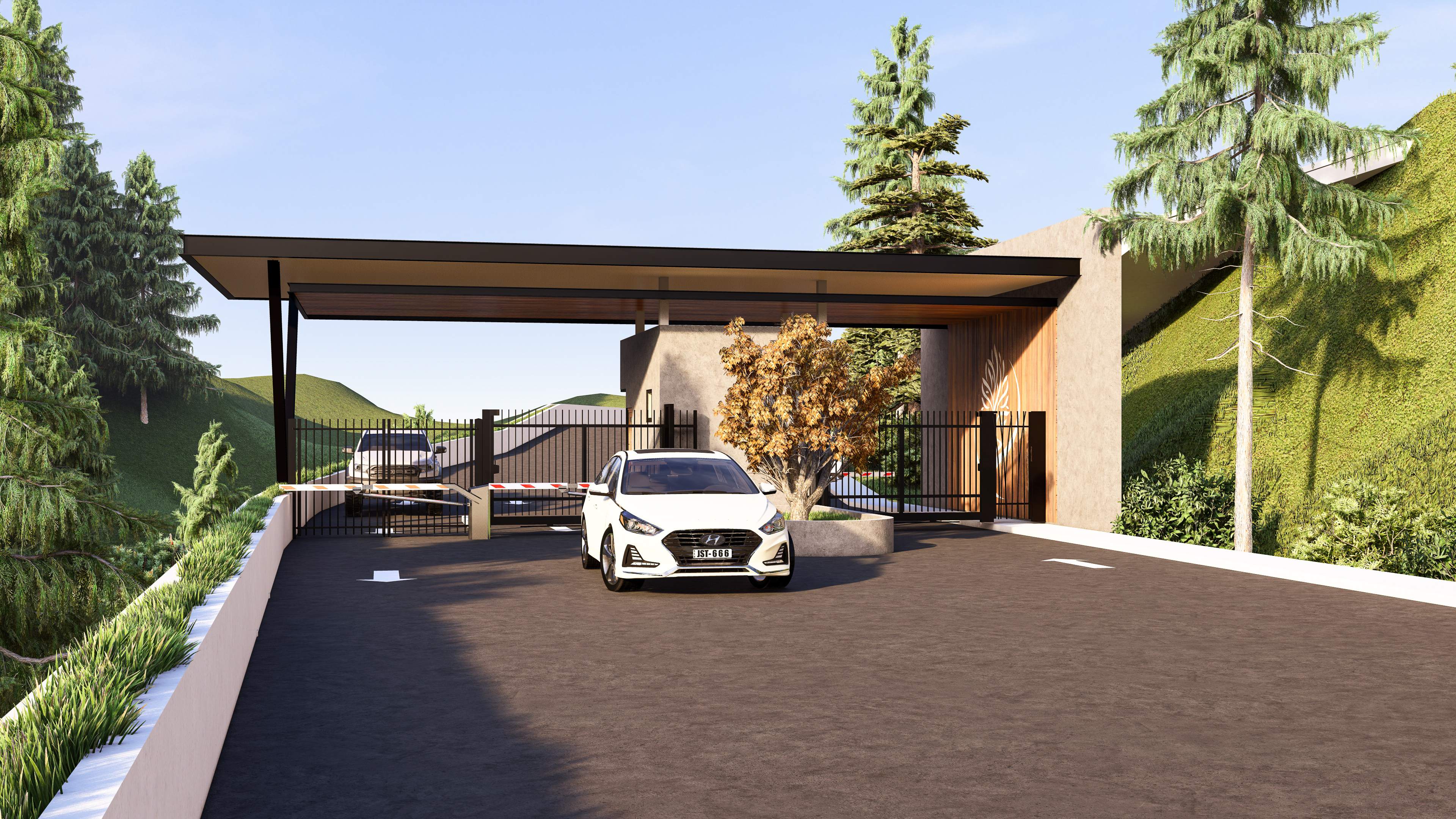 Casa Club - Vista lateral