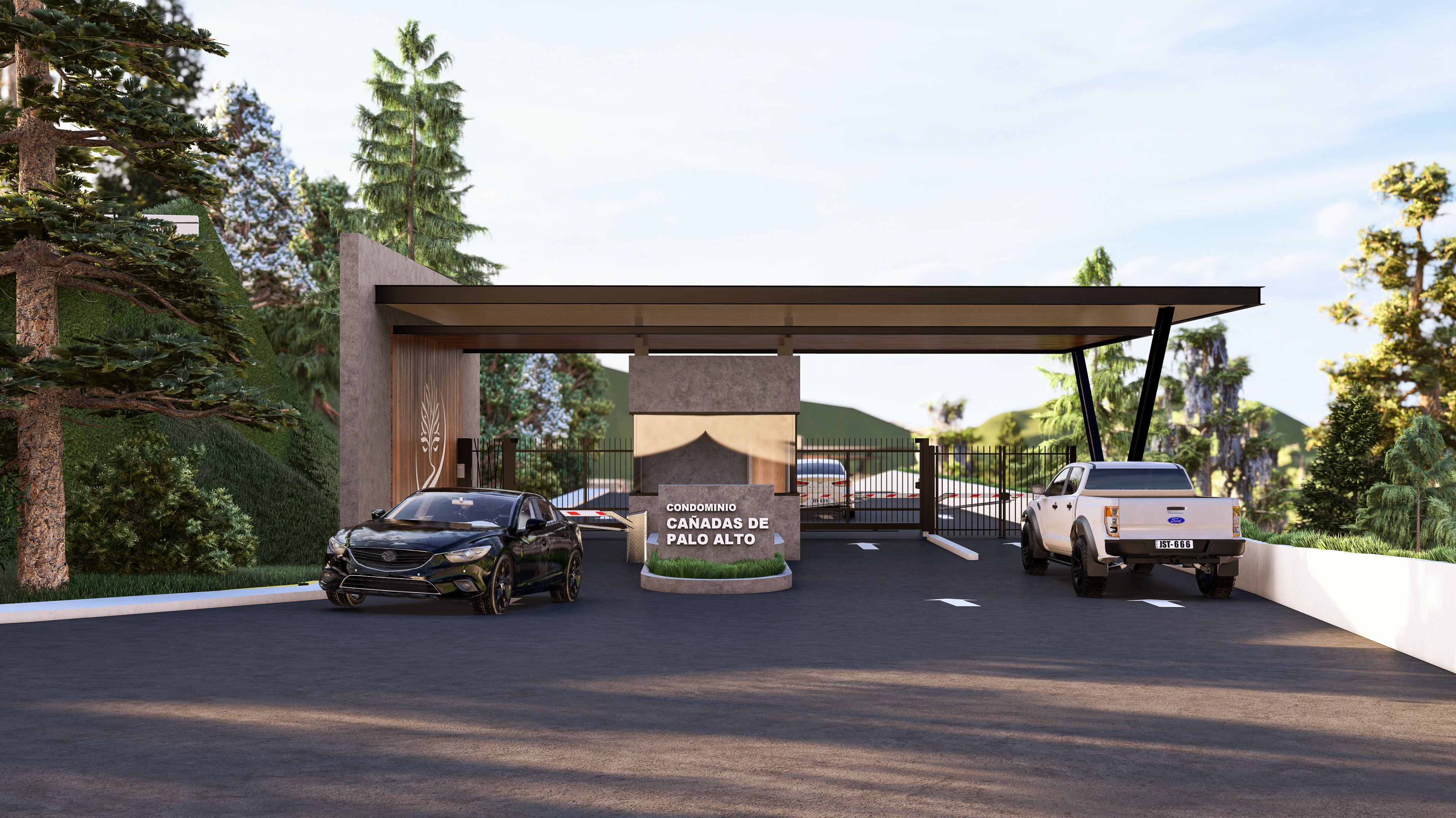 Garita de acceso principal